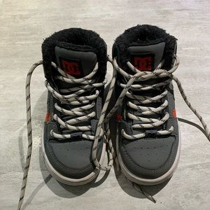 DC fleece lined sneakers